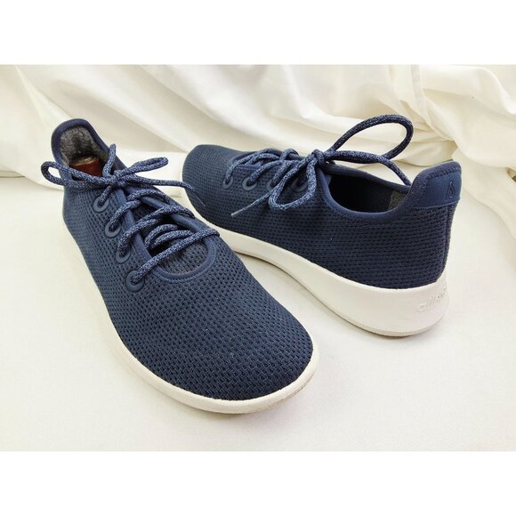 Allbirds Size 11 Mens TR (Tree Runners) Blue Low Lace Comfort Fashion Sneakers - Picture 12 of 12